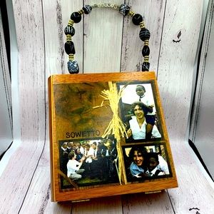 Josh Groban Handmade Cigar Box Purse